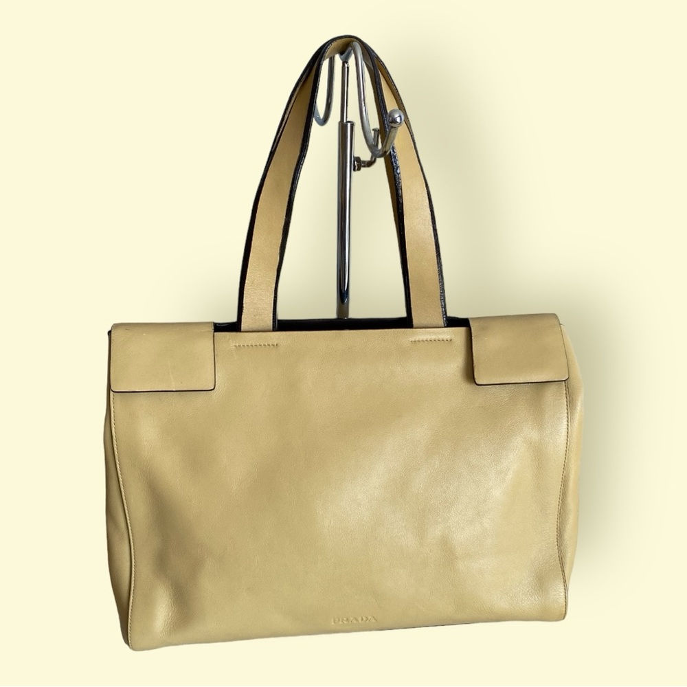 Authentic Prada Leather Handbag - image 1